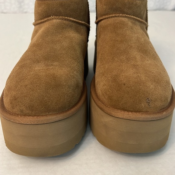UGG PLATFORM CLASSIC MINI BOOTS 10 - Picture 11 of 16